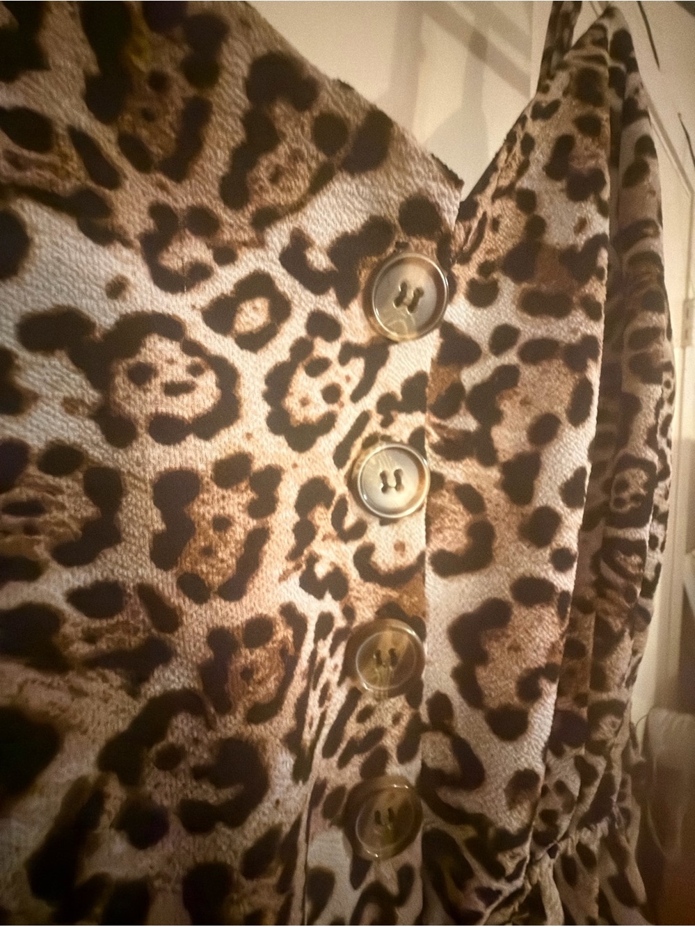 J. For Justify Leopard Wide Leg Romer - Picture 5 of 7